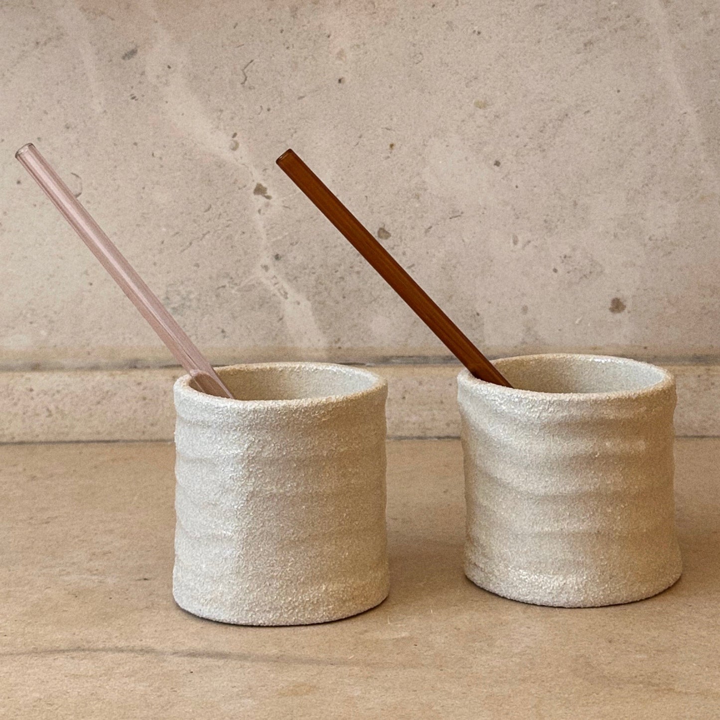 Sandy beige mug