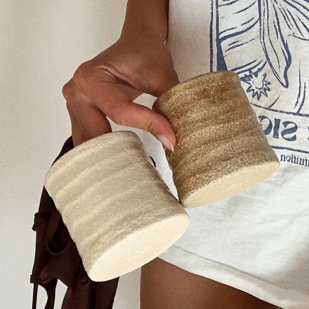 Sandy beige mug