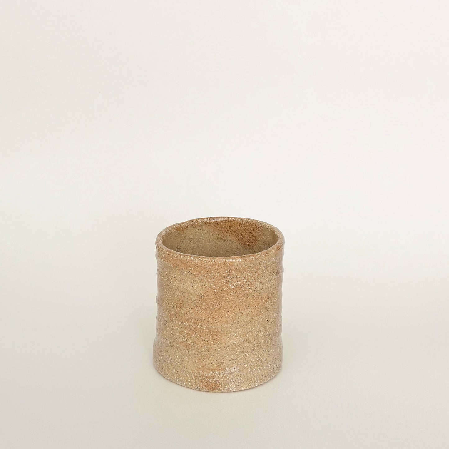 Sandy brown mug