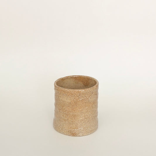 Sandy brown mug