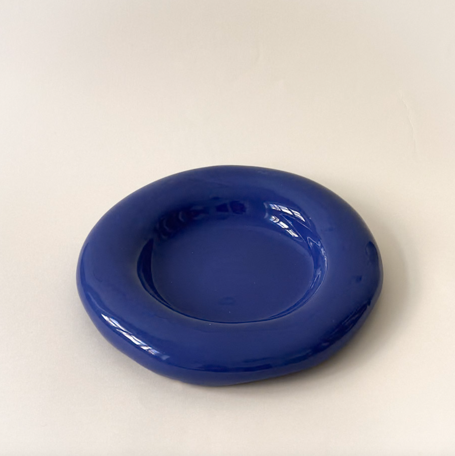 Low Plate Deep Ocean Blue