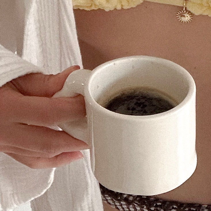 Oyster White Mug